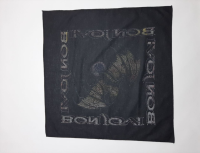 Bon Jovi バンダナ ヴィンテージ ボン・ジョヴィ BON JOVI NEW JERSEY バンダナ ヴィンテージ
