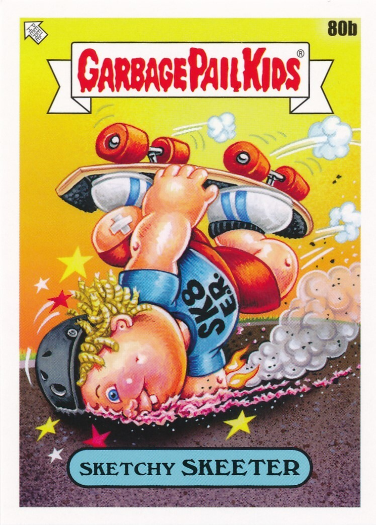 80b SKETCHY SKEETER 2024 GPK Garbage Pail Kids 1 Kids at Play