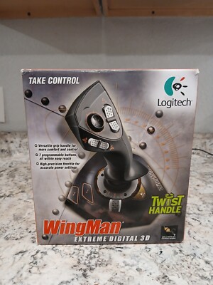 Logitech WingMan Extreme Digital 3D (963193-0403) Video Games Controller (READ)