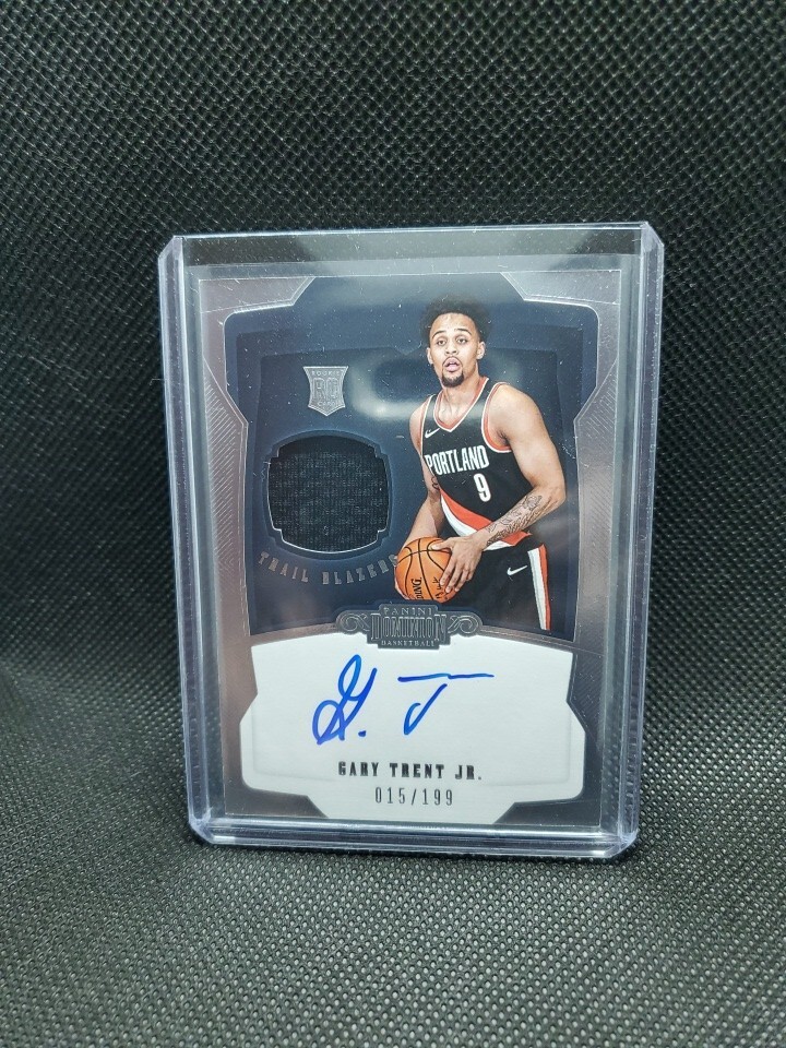 2018-19 Dominion Gary Trent Jr Rookie Jersey Auto /199