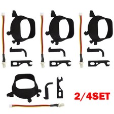 2/4X 3D Print Mount Mod Kit w/ Latch Cable Adapter For SEGA Dreamcast Noctua