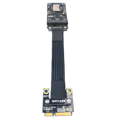 PCIe 3.0/4.0x1 mini-PCIe to mini-pcie Male to Female Extension Cable - Picture 2 of 9
