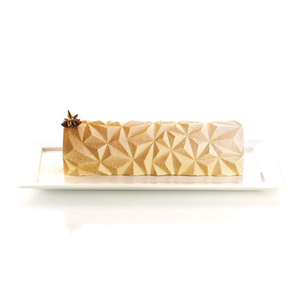 Silikomart Diamond Buche Log Mold - Thumbnail 4