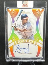 2025 Panini Flawless Andruw Jones Legendary Signatures /10 #LS-AJ 1st On Print