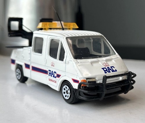 Corgi C674/2 Ford Transit RAC Service Recovery Truck White Boxed Vintage 1986 - Picture 12 of 24