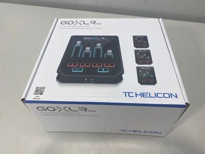 TC-Helicon Go XLR Mini Digital Broadcast Mixer - Black
