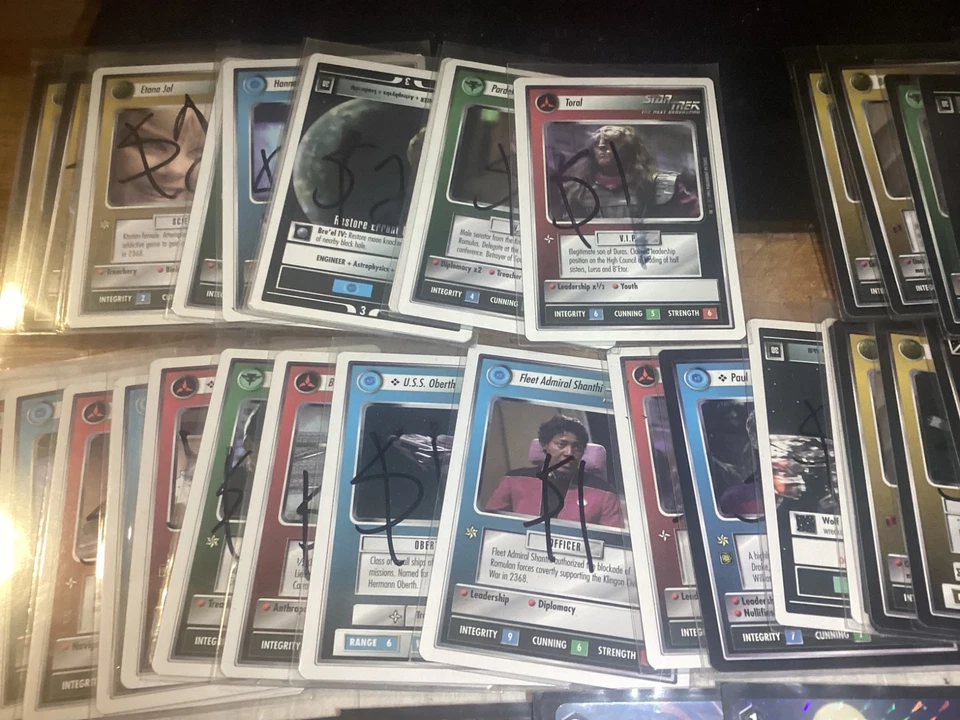 78 CCG and TCG cards lot with Star Trek Digimon street fighter and more - Image 3 of 4