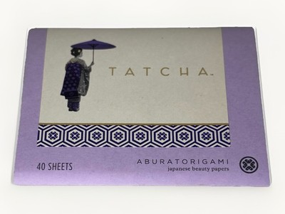 TATCHA Aburatorigami Japanese Face Blotting Papers 40 Sheets. New