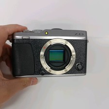 Fujifilm X Series X-E3 24.3 MP Mirrorless Digital Camera - silver - Only body