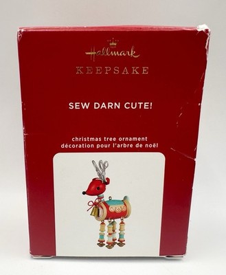 Hallmark Keepsake Sew Darn Cute! Ornament 2020 *BAD BOX*