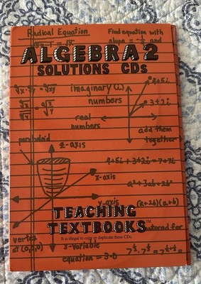 Algebra 2 Teaching Textbooks Solutions CDs. HOMESCHOOL