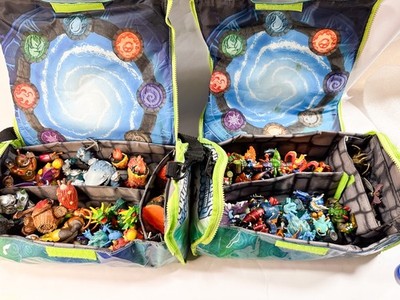 Activision Skylanders Action Figures Lot of 40 with two Spyro Bag