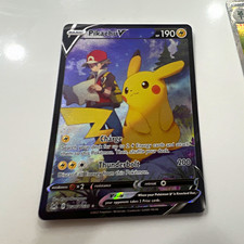 Pikachu V TG16/TG30 Swsh11: Lost Origin Trainer Gallery Holo for