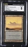 MTG Magic The Gathering Swamp 1997 Tempest Basic Land CGC 8