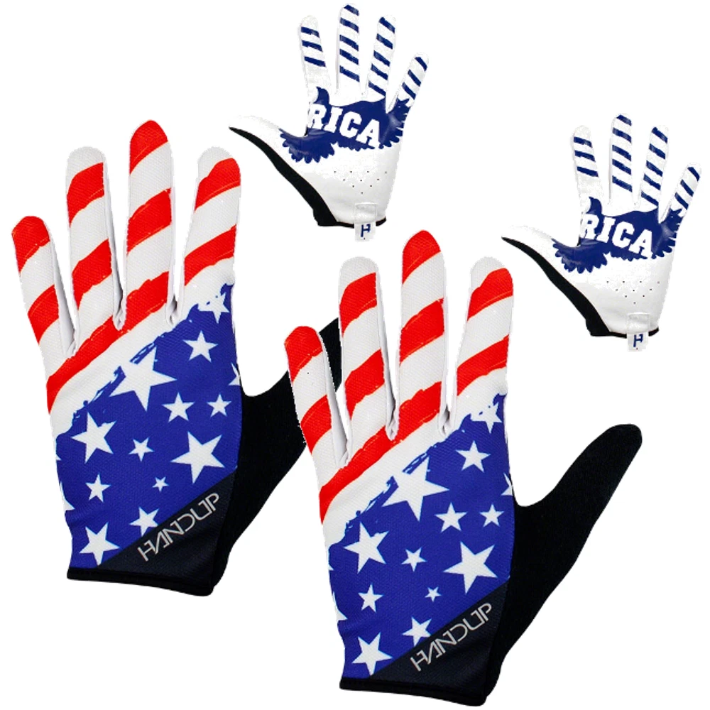 Handup Most Days Glove - 'MERICA Full Finger Cycling Gloves with Clarino