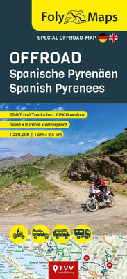 FolyMaps OFFROAD Spanische Pyrenäen 1:250 000 | GmbH | (Land-)Karte | Gefalzt