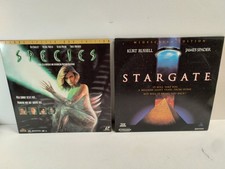 Species  Stargate Laserdiscs, VGC, 3 Discs Total, Kurt Russell, Forest Whitaker