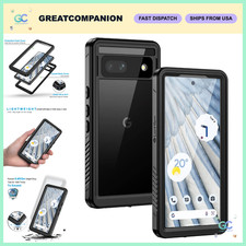 IP68 Waterproof Dustproof Case for Google Pixel 7a - Heavy Duty Full Body Protec