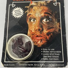 Vintage Zauder's Liquid Stage Blood Capsules New In Package