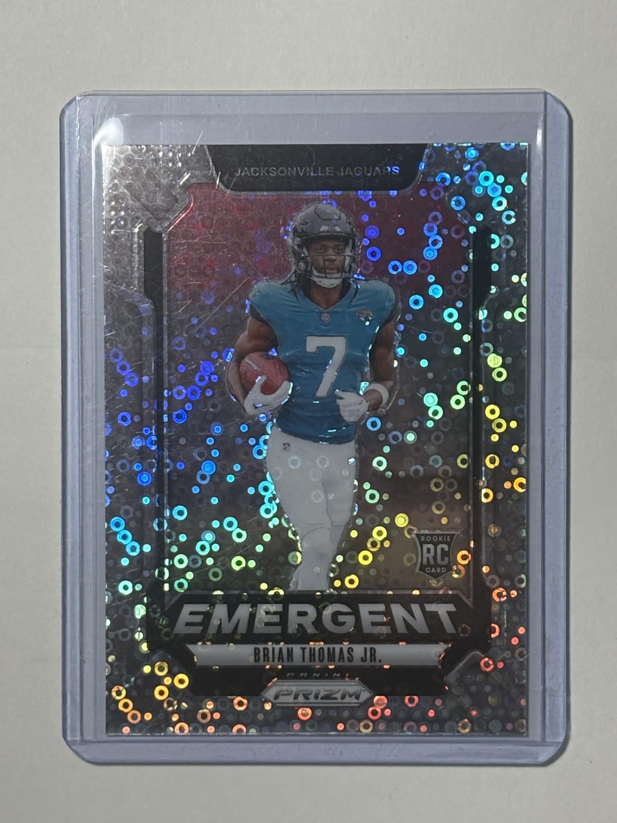 2024 Panini Prizm - Emergent Brian Thomas Jr. #12 No Huddle Prizm (RC)