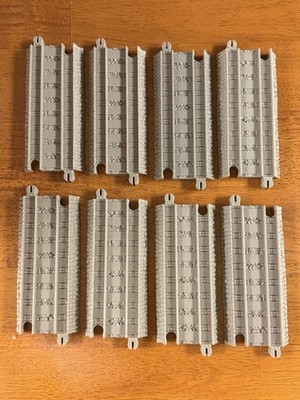 Thomas & Friends Trackmaster Track Small Straights Lot of 8 Pieces 2007