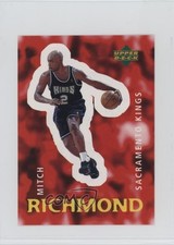 1997-98 Upper Deck European Stickers Mitch Richmond #104 HOF 1p5