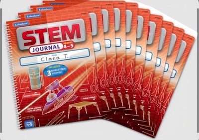 Lakeshore Journal STEM  Grades 4-5 Science Experiments Set Of 10 NEW Sealed 