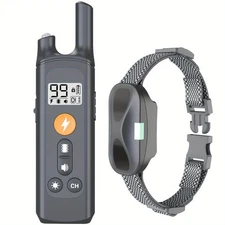 2600 FT Dog Training Collar Rechargeable Remote Shock PET Waterproof Trainer