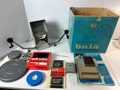 Baia Reviewer Mark II 8mm Movie Editor, Instasplicer with Tape - Needs Bulb