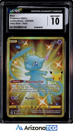 Mew graded CGC 10 for sale on eBay