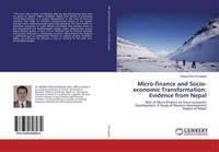 Micro-Finance And Socio-Economic Transformation: Evidence From Nepal Bharat Ram