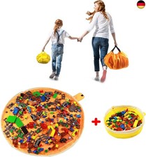  Kinder Spieldecke Aufraeumsack für Lego - Sack Spielzeug Aufbewahrung Teppich  