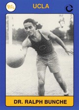 Dr. Ralph Bunche 1991 Collegiate Collection UCLA #90 UCLA Bruins