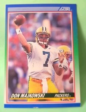 1990 Score - Don Majkowski #15 - Green Bay Packers 