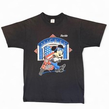 Mickey Mouse Shirt Disney Live To Ride Florida Large Made In USA