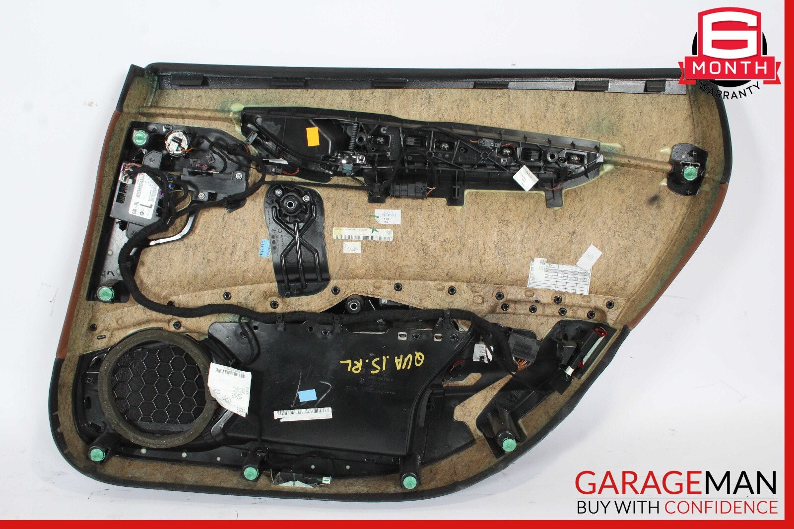 14-18 Maserati Quattroporte Rear Left Driver Side Interior Door Panel OEM