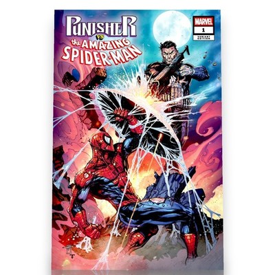 PUNISHER VS SPIDER-MAN #1 JONATHAN URIBE SDCC 2026 EXCLUSIVE SPIDERMAN PRE 7/23
