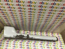 01-05 EXPLORER SPORT TRACK RIGHT REAR ROCKER PANEL MOLDING OEM WHITE YZ DAMAGED