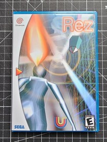 Dreamcast Rez You Choose Custom Case Color - NO Game or Manual