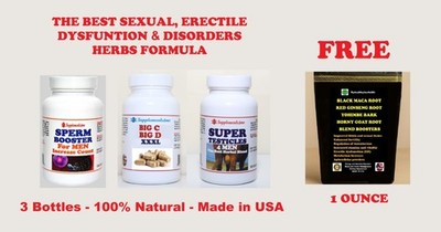 NATURAL  Organic Spermageddon count- HIGH POTENCY ALPHA MALE - USA