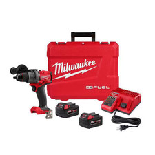 M18 FUEL 18V Lithium-Ion Brushless Cordless 1/2 In. Hammer Drill Driver Kit with