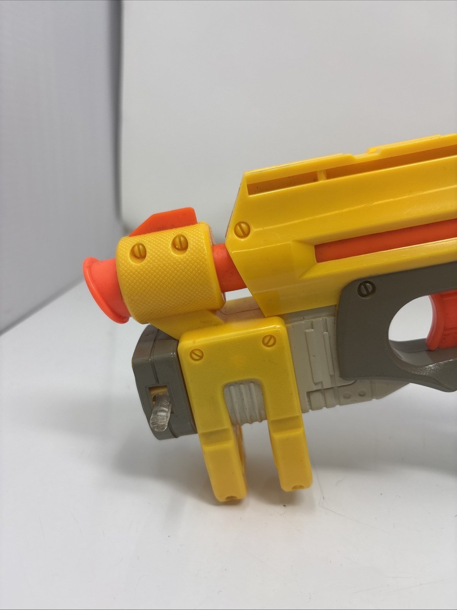 Nerf Single Shot Pistol Blaster | 10381 | Used | Yellow | Laser