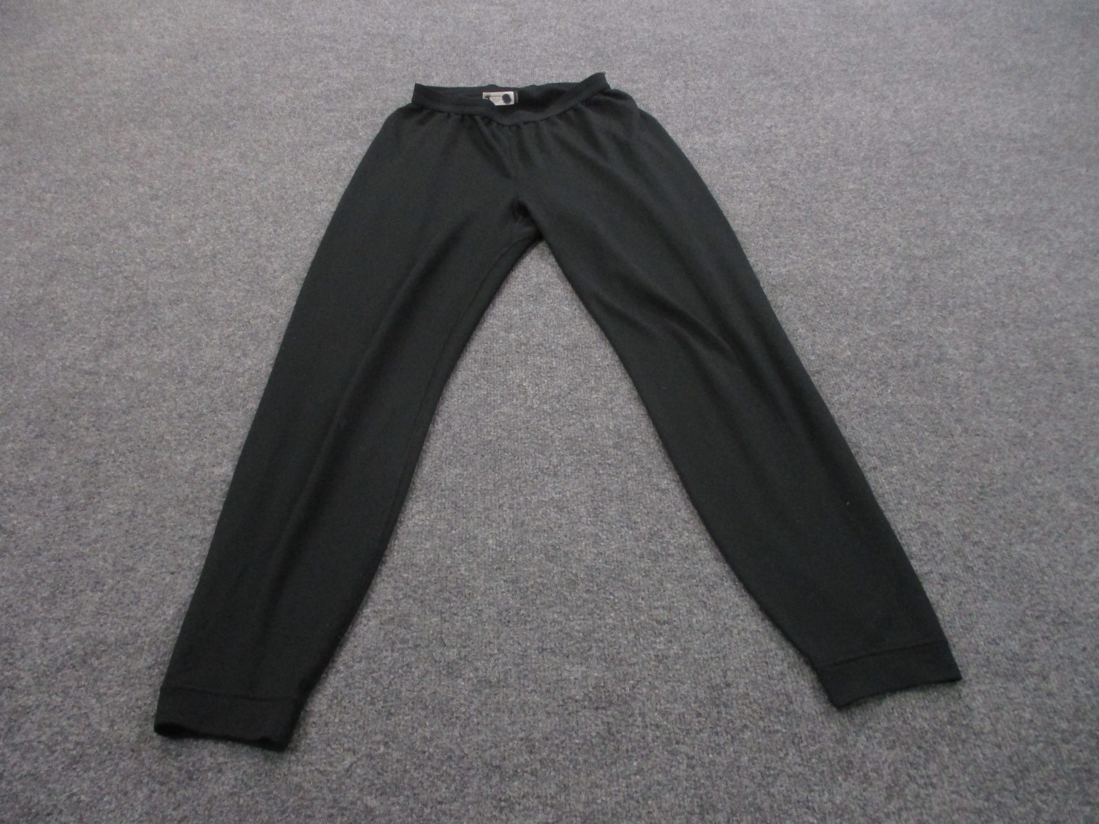 Vintage Patagonia Pants Women L Black Base Layer Capilene Thermal Hiking Outdoor