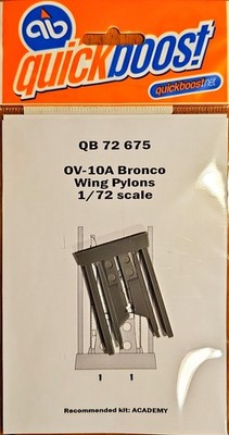 Quickboost 72675, OV-10A BRONCO Wing Pylons, 1/72, MIB
