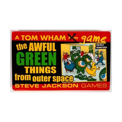 SJG Boardgame Awful Green Things from Outer Space (VHS Box Ed) Box NM