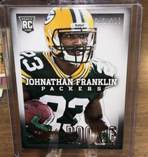 2013 Johnathan Franklin Rookie Card - Panini Absolute #142 /199 Packers. rookie card picture