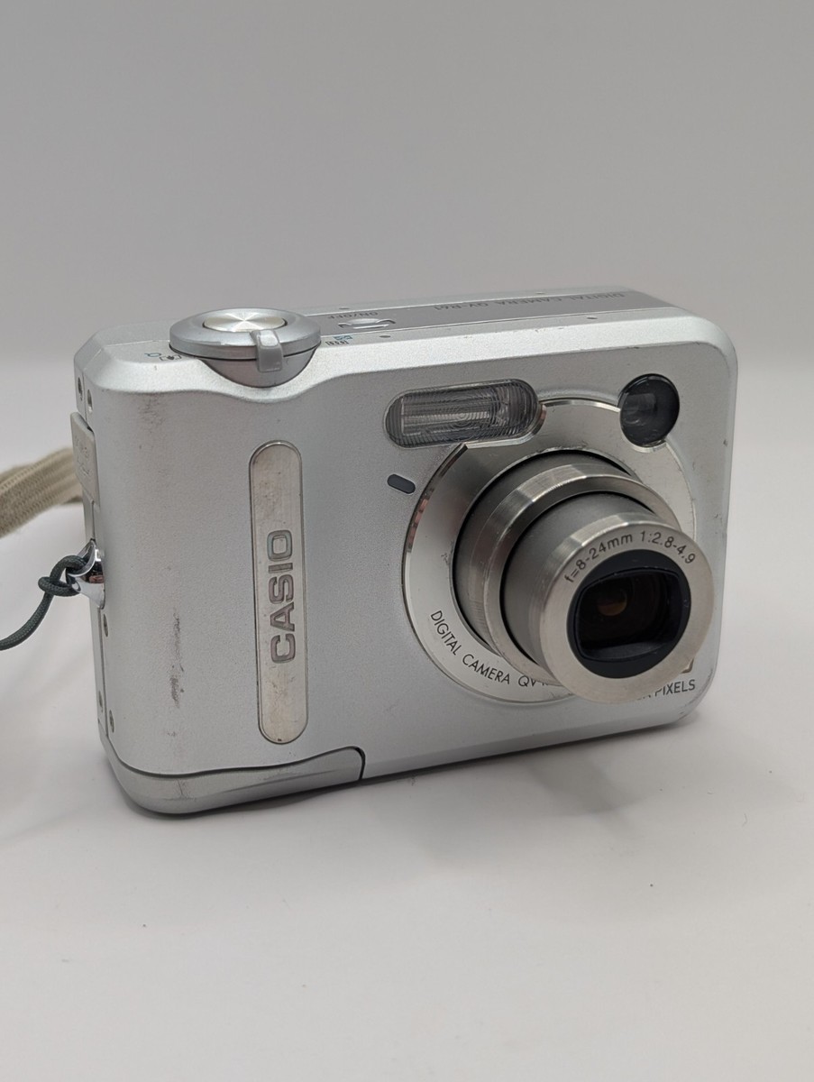 CASIO デジタルカメラ　qv r61 Casio QV R61 6.0MP Digital Camera - Silver for sale online | eBay