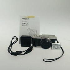 Olympus Stylus SH-2 Silver 16MP 24x Optical Zoom Digital Camera Tested Works jp
