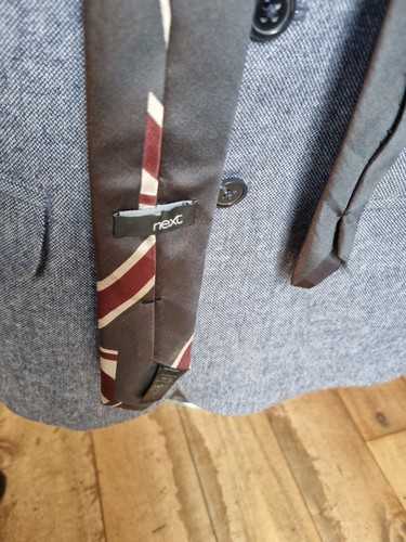 H&M Boys BLUE Formal Jacket Blazer 10years & Next Tie - Bild 9 von 16