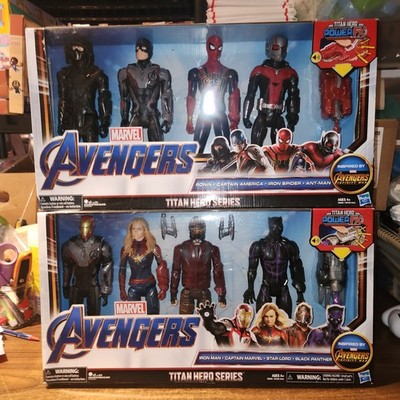 2019 Marvel Avengers Titan Hero Power FX Titan Hero Series w/ Gear Set 8 Figures